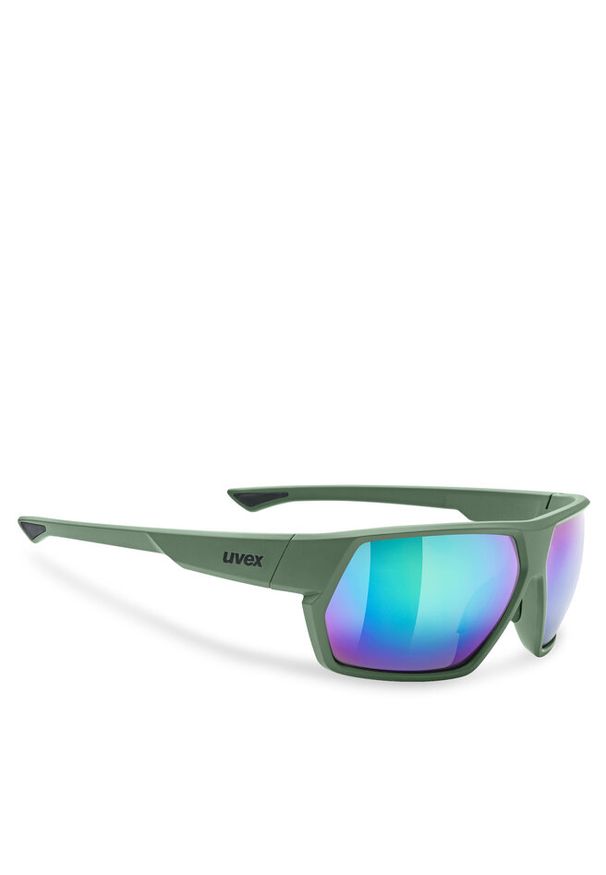 Okulary przeciwsłoneczne Uvex. Kolor: zielony