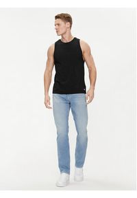 Tommy Jeans Komplet 2 tank topów UM0UM03158 Czarny Regular Fit. Kolor: czarny. Materiał: bawełna #4