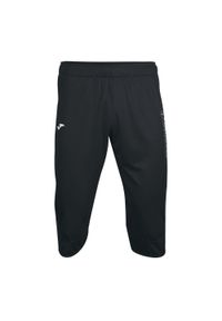 Spodnie do piłki nożnej męskie Joma Championship III Vela 3/4. Kolor: czarny. Sport: piłka nożna #1