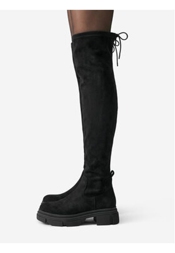 DeeZee Kozaki CEO-WS0902-01 Czarny. Kolor: czarny. Materiał: materiał