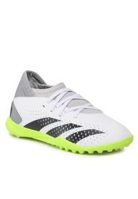 Adidas - adidas Buty Predator Accuracy.3 Turf IE9450 Biały. Kolor: biały. Materiał: materiał