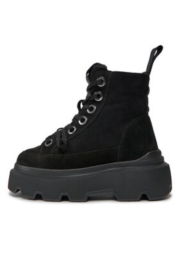 Inuikii Śniegowce Matilda 35203-028 Czarny. Kolor: czarny. Materiał: zamsz, skóra