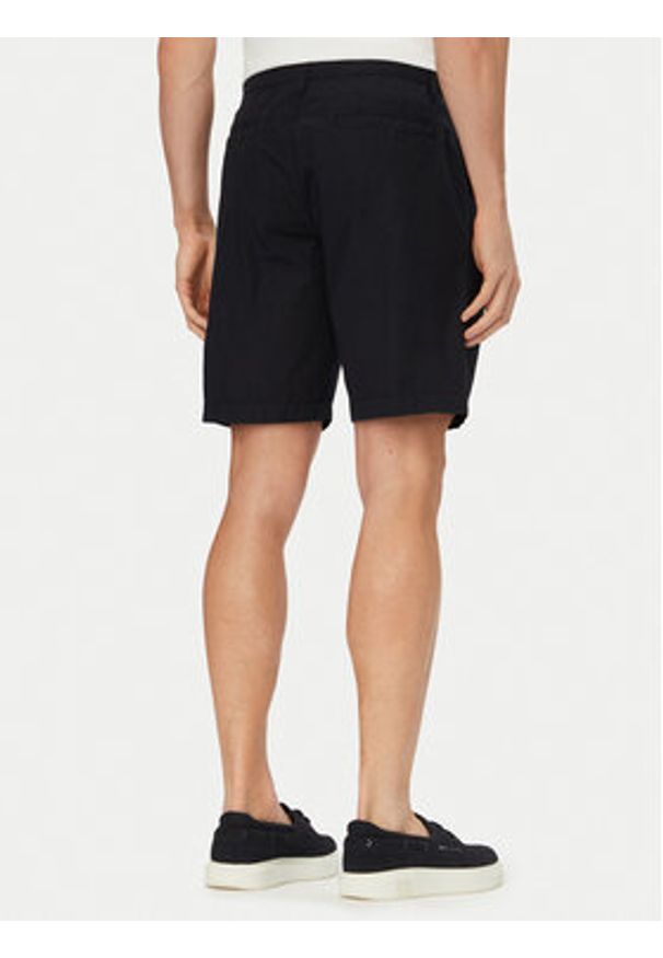 Emporio Armani Szorty sportowe EM000591 AF20428 UB102 Granatowy Regular Fit. Kolor: niebieski. Materiał: bawełna. Styl: sportowy