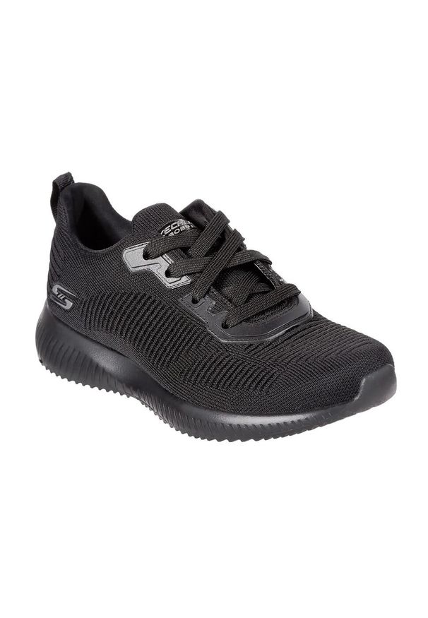 skechers - Buty damskie SKECHERS Bobs Sport Squad Tough Talk. Kolor: czarny. Model: Skechers Sport