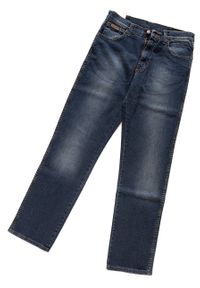 Wrangler - WRANGLER TEXAS STRETCH VINTAGE TINT W12183947. Stan: podwyższony. Styl: vintage #5