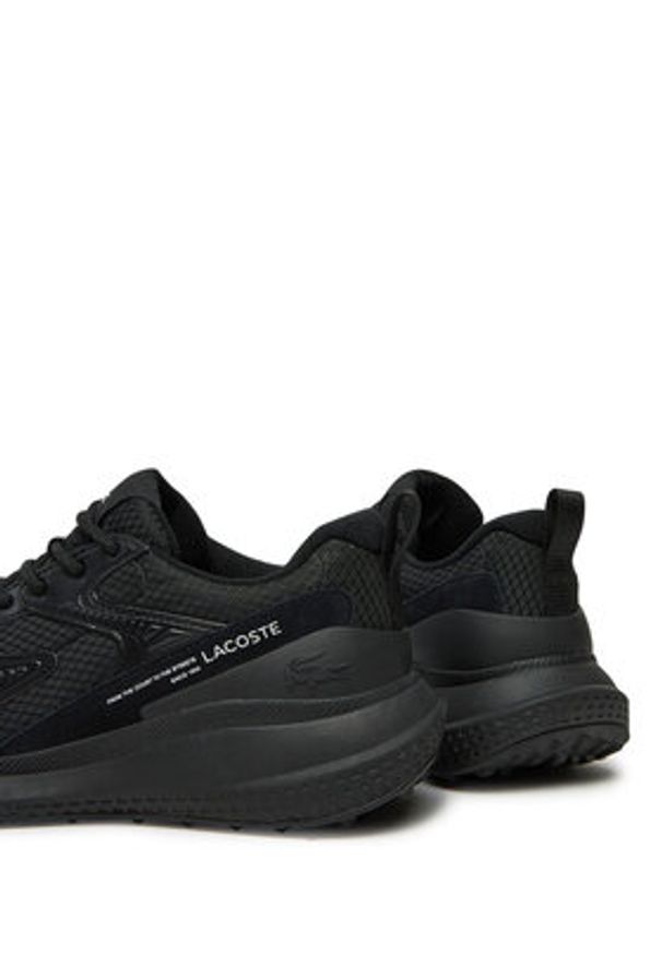 Lacoste Sneakersy Athleisure L003 Evo 747SFA0077 Czarny. Kolor: czarny. Materiał: materiał