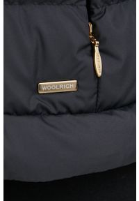 Woolrich kurtka damska kolor czarny przejściowa. Kolor: czarny