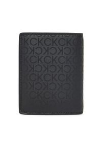 Calvin Klein Portfel męski Ck Sleek Bifold 7Cc W/Coin K50K512866 Czarny. Kolor: czarny. Materiał: materiał