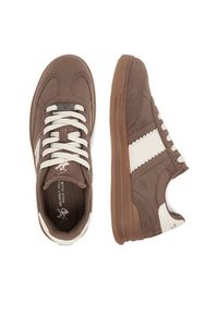 Beverly Hills Polo Club Sneakersy CEO-A1419104A Brązowy. Kolor: brązowy. Materiał: materiał #7