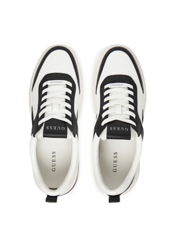 Guess Sneakersy FMFONA ELL12 Czarny. Kolor: czarny. Materiał: skóra