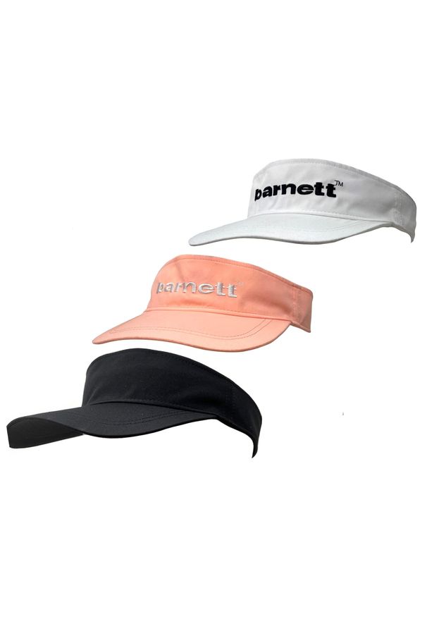 BARNETT - Czapka VISOR, daszek do uprawiania sportu. Kolor: czarny. Styl: sportowy