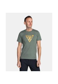 Męska koszulka techniczna Kilpi LISMAIN-M. Kolor: zielony. Sport: turystyka piesza