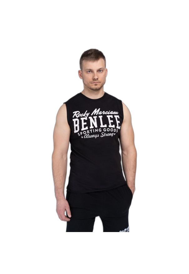 Klasyczny tank top Benlee Lastarza. Kolor: czarny