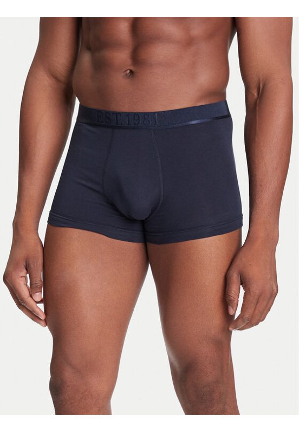 Emporio Armani Underwear Komplet 3 par bokserek EM000259 AF10780 MB254 Granatowy. Kolor: niebieski. Materiał: bawełna