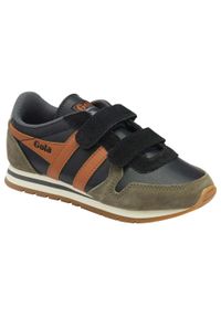 Trenerzy dla dzieci Gola Daytona Pure Strap. Okazja: na co dzień. Kolor: czarny, wielokolorowy, zielony #1