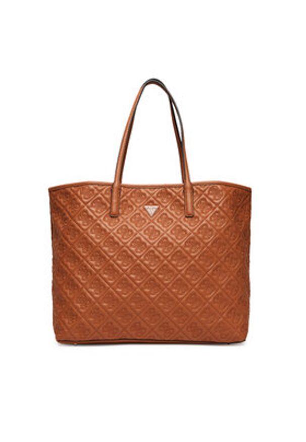 Guess Torebka Adelasia HWQL96 58240 Brązowy. Kolor: brązowy. Materiał: skórzane