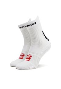 Skarpety długie Compressport. Kolor: biały