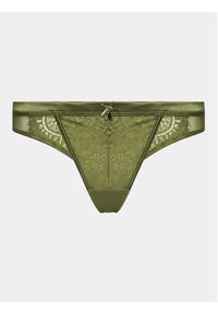 Hunkemöller Stringi Amelie String R 203525 Zielony. Kolor: zielony. Materiał: syntetyk