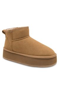 Jenny Fairy Śniegowce ANA HYBJL221101 Brązowy. Kolor: brązowy. Materiał: materiał #7