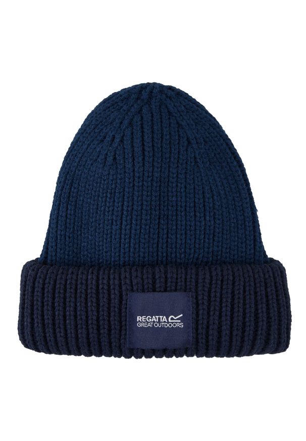 Regatta - Czapka Dziecięca Logo Connora Fisherman. Kolor: niebieski, wielokolorowy, żółty