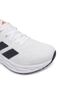 Adidas - adidas Buty do biegania adistar 4 JR0317 Biały. Kolor: biały. Materiał: materiał #5