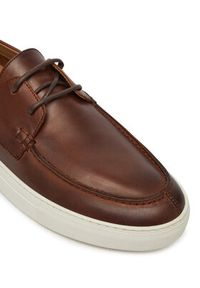 Emporio Armani Półbuty X4X662 XF849 00257 Brązowy. Kolor: brązowy. Materiał: skóra #4
