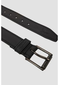 Aeronautica Militare - AERONAUTICA MILITARE Czarny męski skórzany pasek, Rozmiar 95. Kolor: czarny. Materiał: skóra. Styl: elegancki, klasyczny #3