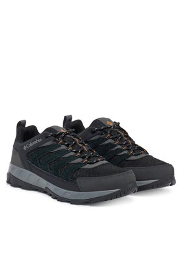 columbia - Columbia Trekkingi Strata Trail Low Wp 2076891 Czarny. Kolor: czarny. Materiał: zamsz, skóra. Sport: turystyka piesza