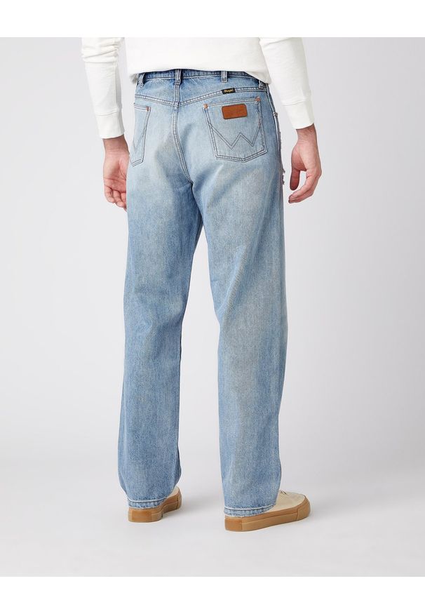 Wrangler - MĘSKIE SPODNIE JEANSOWE WRANGLER REDDING DUST UP BLUE W16XY1383 112141205