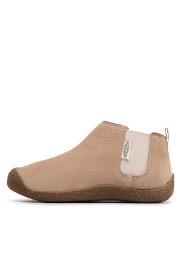 keen - Keen Sztyblety Mosey Chelsea Leather 1026453 Beżowy. Kolor: beżowy. Materiał: nubuk, skóra