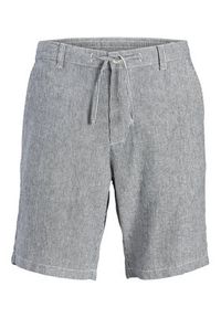 Jack & Jones Szorty materiałowe Tace Mykonos 12269376 Niebieski Tapered Fit. Kolor: niebieski. Materiał: len, wiskoza #2