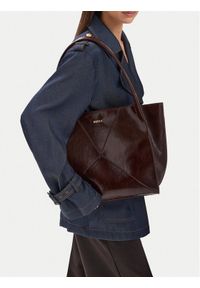 MEXX Torebka CEO-MEXX-L-002-10 Brązowy. Kolor: brązowy. Materiał: skórzane #1