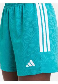 Adidas - adidas Szorty sportowe Tiro x Common Goal JL9208 Turkusowy Loose Fit. Kolor: turkusowy. Materiał: syntetyk #3