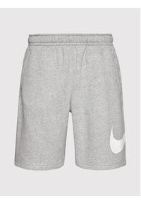 Nike Szorty sportowe Club Short Bb BV2721 Szary Standard Fit. Kolor: szary. Materiał: bawełna. Styl: sportowy #4