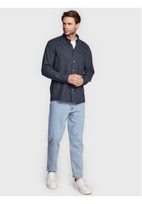 !SOLID - Solid Koszula Pete 21107465 Granatowy Regular Fit. Kolor: niebieski. Materiał: bawełna