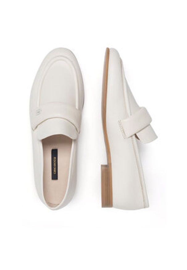 Gino Rossi Lordsy 24SS400 Écru. Materiał: skóra