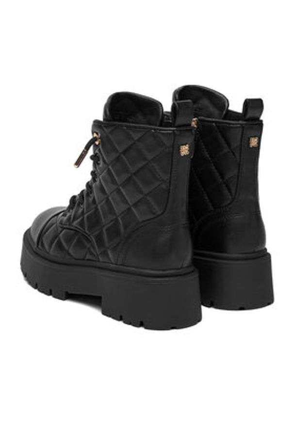 Nine West Trzewiki CEO-INAS-01 Czarny. Kolor: czarny. Materiał: materiał, syntetyk