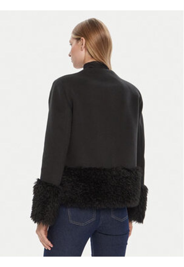 Rinascimento Kurtka przejściowa CFC0125791003 Czarny Regular Fit. Kolor: czarny. Materiał: syntetyk