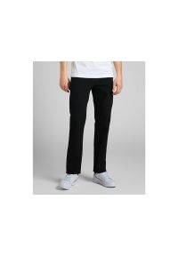 Lee - MESKIE SPODNIE LEE REGULAR STRAIGHT BLACK OVERDYE 112140861 #1