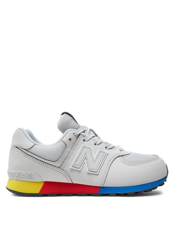 New Balance Sneakersy GC574MSC Szary. Kolor: szary. Materiał: skóra. Model: New Balance 574