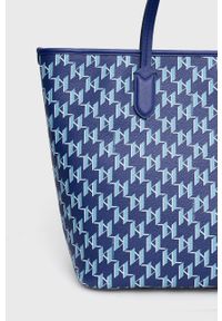 Karl Lagerfeld torebka kolor granatowy. Kolor: niebieski. Rodzaj torebki: na ramię