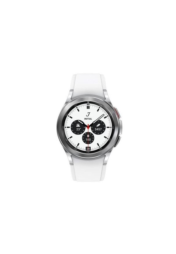 SAMSUNG Galaxy Watch4 Classic 46mm BT srebrny. Kolor: srebrny