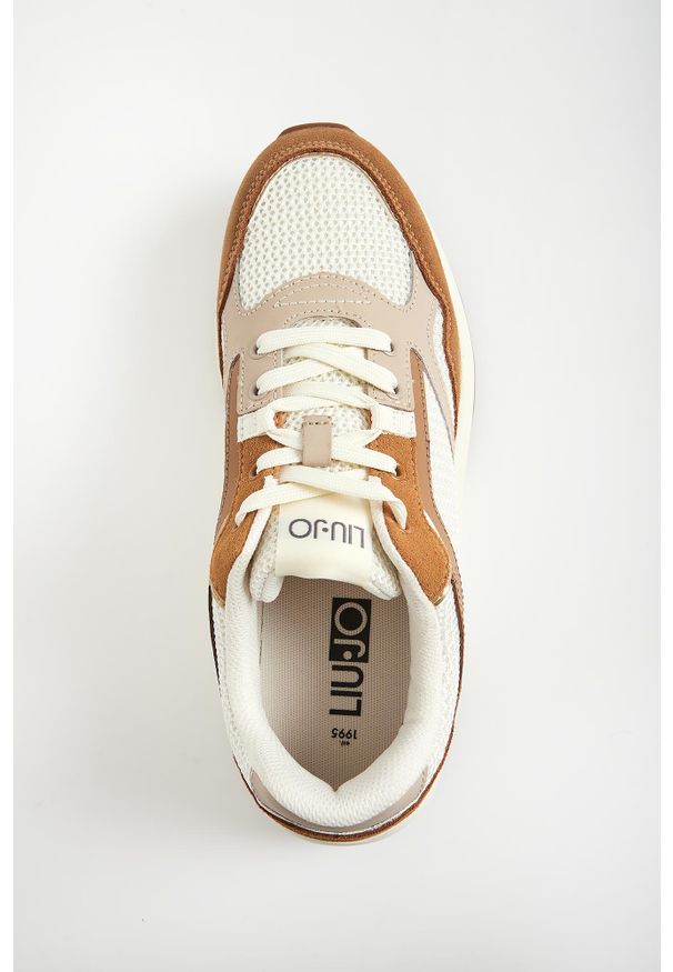 Liu Jo - Sneakersy męskie skórzane LIU JO. Materiał: skóra