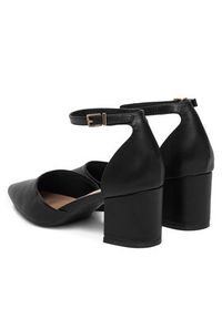 Jenny - JENNY Czółenka CEO-ANGEL WS210702-10 Czarny. Kolor: czarny. Materiał: materiał #4