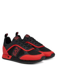 EA7 Emporio Armani Sneakersy 7X000334 AF18610 MZ330 Czarny. Kolor: czarny. Materiał: materiał #4