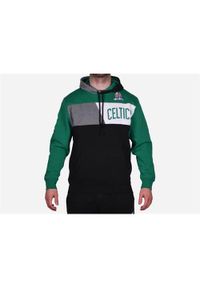 Bluza sportowa męska Mitchell & Ness Boston Celtics. Typ kołnierza: kaptur. Kolor: zielony, wielokolorowy