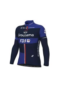 ALÉ CYCLING - Bluza rowerowa męska Alé Cycling Prime Groupama FDJ. Kolor: niebieski, wielokolorowy, czarny