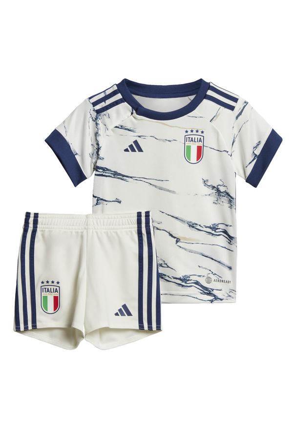 Adidas - Italy 23 Away Baby Kit. Kolor: biały