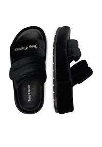 Juicy Couture Klapki WSS21513-01 Czarny. Kolor: czarny. Materiał: materiał #4
