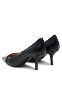 Emporio Armani Czółenka X3E488 XF271 00002 Czarny. Kolor: czarny. Materiał: skóra. Obcas: na szpilce #4